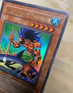 The Legendary Fisherman PSV-076 Yugioh Damaged - Image 4