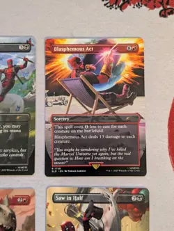 Secret Lair x Marvel's Deadpool - Full Set Non Foil - Magic The Gathering MTG NM - Image 12