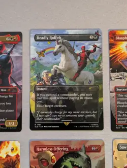 Secret Lair x Marvel's Deadpool - Full Set Non Foil - Magic The Gathering MTG NM - Image 3