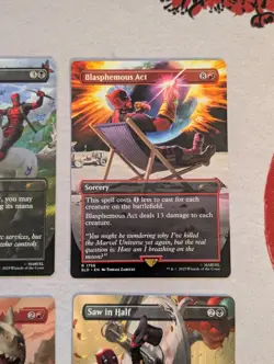 Secret Lair x Marvel's Deadpool - Full Set Non Foil - Magic The Gathering MTG NM - Image 4