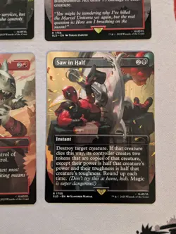 Secret Lair x Marvel's Deadpool - Full Set Non Foil - Magic The Gathering MTG NM - Image 7