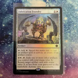 Fabrication Foundry (FOIL) x1 - MTG The Lost Caverns of Ixalan LCI #12 - Image 1