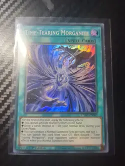 Yugioh!-Time-Tearing Morganite-CYAC-EN067-Super Rare-1st Edition-(LP) - Image 1