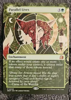 Parallel Lives - WOT #58 | NORMAL | NM | MTG | BORDERLESS | FULL ART | SHOWCASE - Image 5