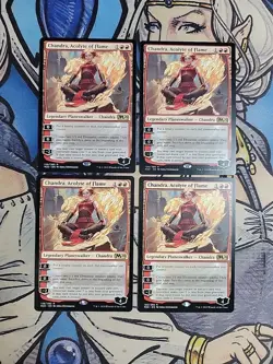 4x Chandra, Acolyte of Flame - NM/M M20 Core Set 2020 MTG Magic the Gathering - Image 1