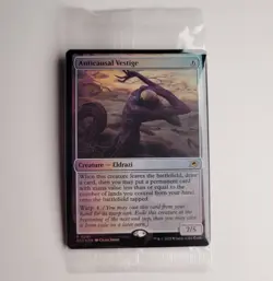 Anticausal Vestige PRE RELEASE SEALED Card - Foil - NM - MTG Edge of Eternities - Image 1