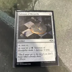 MTG Talisman of Hierarchy - Modern Horizons (MH1) #233 Magic the Gathering - Image 17