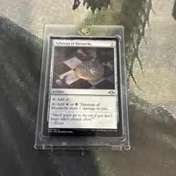 MTG Talisman of Hierarchy - Modern Horizons (MH1) #233 Magic the Gathering - Image 3