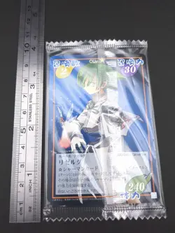 Lyserg Diethel #005/040 Glico4 Ver UnOpen SHAMAN KING Card Game 2001-02 Japan - Image 4