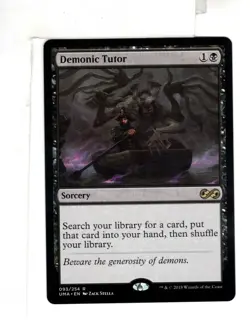 MTG SkeenAB Demonic Tutor from Ultimate Masters. NM. - Image 1