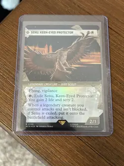 Senu, Keen-Eyed Protector - #128 Foil (Showcase) Assassin's Creed - Mtg - Image 1