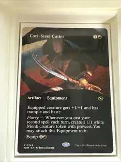 Cori-Steel Cutter (Borderless) Tarkir: Dragonstorm Regular - Image 2