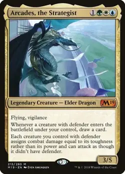Arcades, the Strategist Deck Commander MTG Magic The Gathering - Image 1