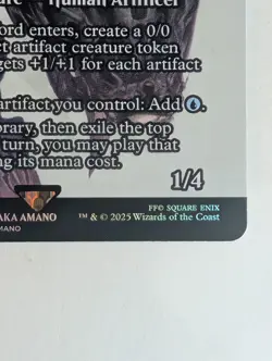 Terra Branford Urza Lord High Artificer Showcase Final Fantasy FOIL - Image 2