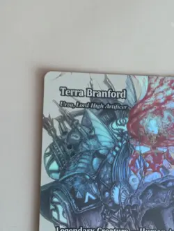 Terra Branford Urza Lord High Artificer Showcase Final Fantasy FOIL - Image 3