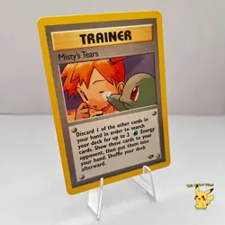 Mistyâ€™s Tears 118/132 Gym Challenge - Trainer - Pokemon TCG - NM - Image 3