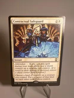 MTG Contractual Safeguard  - Streets of New Capenna Commander #014 - Image 1