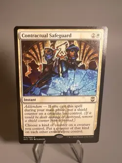 MTG Contractual Safeguard  - Streets of New Capenna Commander #014 - Image 4