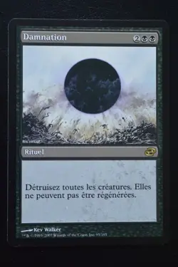 Magic The Gathering MTG DAMNATION FRENCH Planar Chaos NM Near Mint - Image 1
