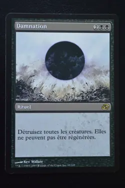 Magic The Gathering MTG DAMNATION FRENCH Planar Chaos NM Near Mint - Image 3