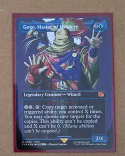 Gogo, master of mimicry surge foil mint - Image 2