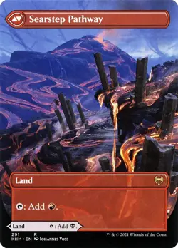 Blightstep Pathway | MTG Kaldheim (Borderless) #291 | M/NM - Image 4