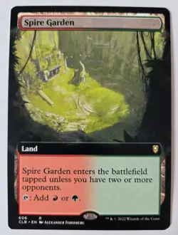 Spire Garden (Extended Art) Commander Legends: Battle for Baldur's Gate Regular - Image 2
