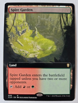 Spire Garden (Extended Art) Commander Legends: Battle for Baldur's Gate Regular - Image 4