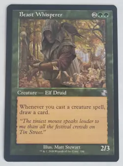 Beast Whisperer - NM/M - Time Spiral Remastered - Timeshifted 356 - MTG - Image 3