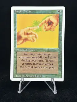 INSTILL ENERGY Revised Edition 1994 Magic The Gathering (MTG) TCG Uncommon - Image 17