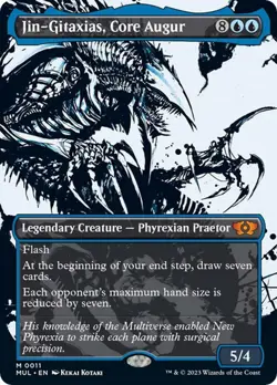 Jin-Gitaxias, Core Augur March of the Machine: Multiverse Legends Foil - Image 1
