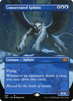 Consecrated Sphinx (Borderless) Double Masters 2022 Regular - Image 1