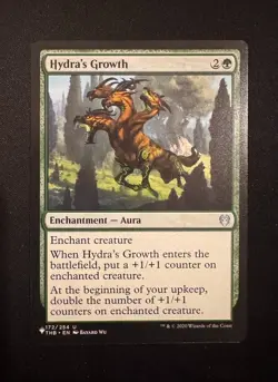 Hydra's Growth 172/254 Theros Beyond Death MTG Magic the Gathering card - Image 1