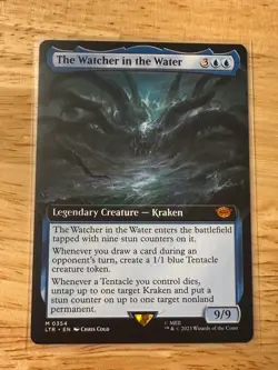 The Watcher in the Water (Extended Art) Universes Beyond: the Lord of the Rings: Tales of Middle-Earth Regular - Image 2