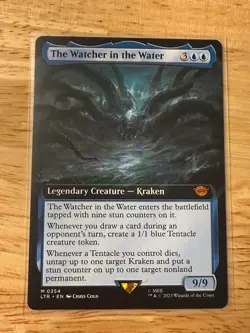 The Watcher in the Water (Extended Art) Universes Beyond: the Lord of the Rings: Tales of Middle-Earth Regular - Image 4