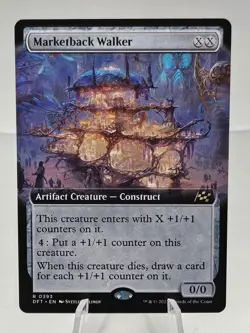 Marketback Walker (Extended Art) 393 Near Mint MTG Aetherdrift Magic - Image 3