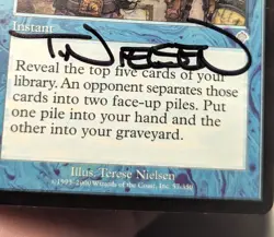 Magic MTG - Fact or Fiction x2 - Artist Signed Terese Nielsen - Invasion - Image 5