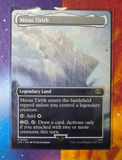 Minas Tirith (0420) (Borderless) Universes Beyond: the Lord of the Rings: Tales of Middle-Earth Regular - Image 3