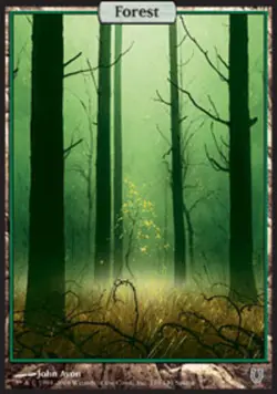MTG Forest (140), NM-Mint, English Unhinged - Image 1