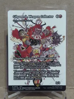 2025 Magic The Gathering Final Fantasy Through The Ages #0013 Gilgamesh, Weapon - Image 3