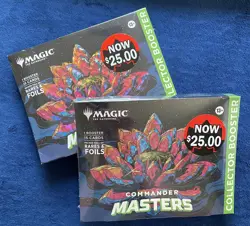 Magic The Gathering - Commander Masters - Collector Booster x2 - NEW SEALED - Image 5