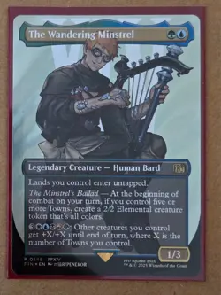 Mtg final fantasy The wandering minstrel surge foil - Image 2
