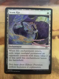 Seam Rip (Foil) Uncommon MTG Edge of Eternities - Image 1