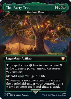 The Party Tree - The Great Henge Commander: the Lord of the Rings: Tales of Middle-Earth Foil - Image 1