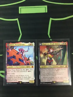 MTG Magic The Gathering Flamewar / Arcee Transformers Commander - Image 1