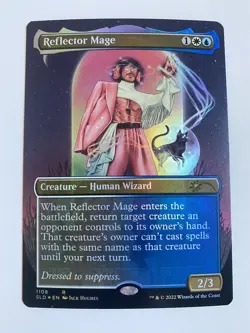 Reflector Mage *FOIL* SECRET LAIR: If Looks Could Kill MTG MT/NM Combined Ship - Image 1