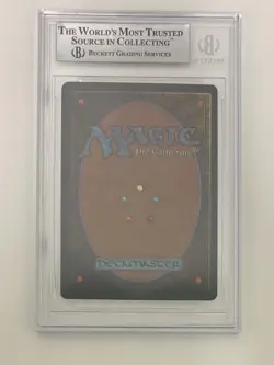 Magic MTG - Underground Sea - Revised - BGS 9 Q+ Graded Mint - Image 2