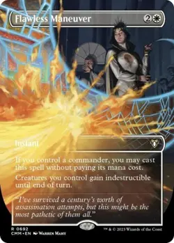 Flawless Maneuver (Borderless) - Near Mint MTG Commander Masters - Image 2