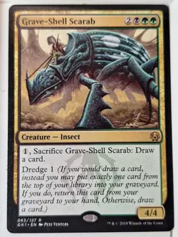 Grave-Shell Scarab - Guilds of Ravnica: Guild Kit -Magic the Gathering MTG Nice! - Image 4