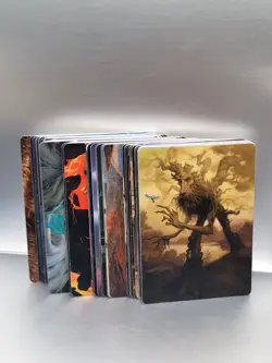 Art Card COMPLETE Set 81 Magic the Gathering Lord of the Rings MTG Middle-Earth - Image 1